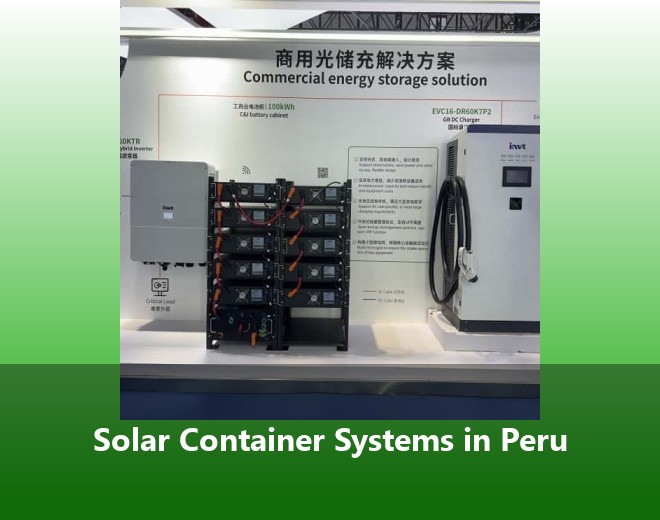 Solar Container Systems in Peru